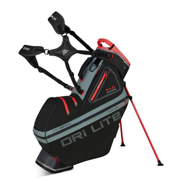 Big Max Dri Lite Hybrid Tour 2 Standbag schwarz/offwhite