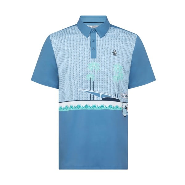 Original Penguin Golf PALM SPRINGS ENG Polo Herren