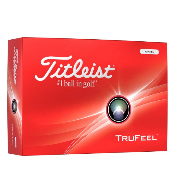 Titleist TRUFEEL 2024 Golfbälle 12Stk. weiss