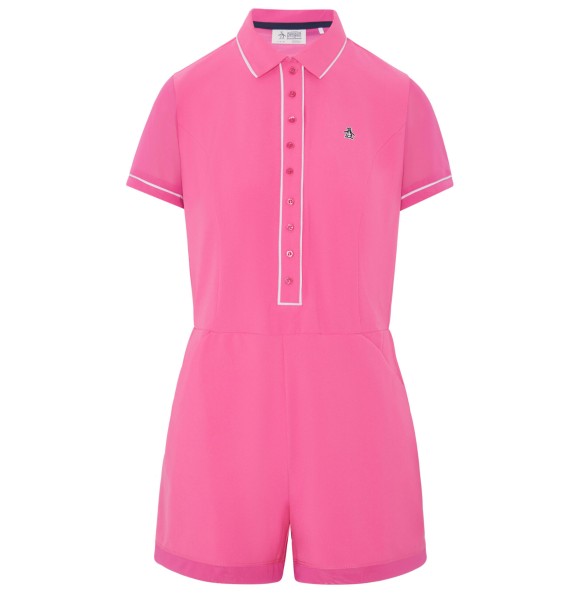 Orginal Penguin Golf SS VERONICA ROMPER W Damen L schwarz