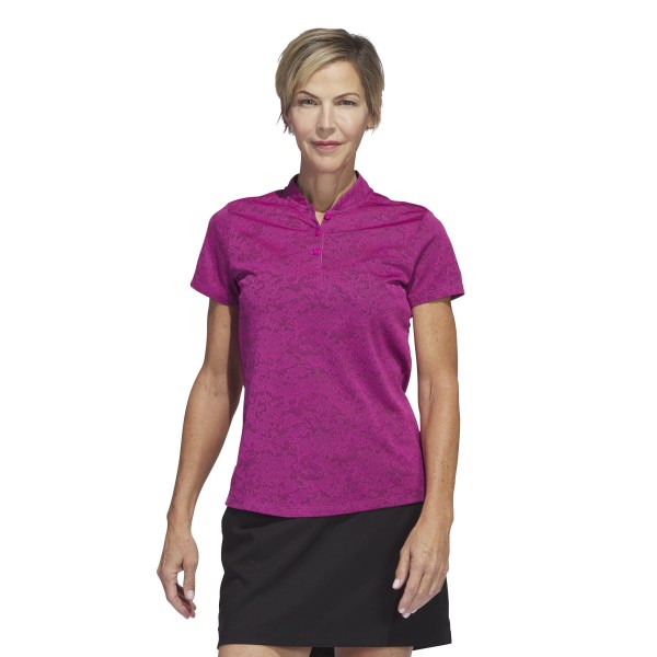 Adidas pink golf shirt hotsell