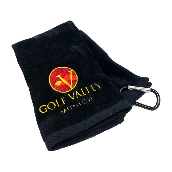 Golf Valley Tri-Fold Handtuch weiss