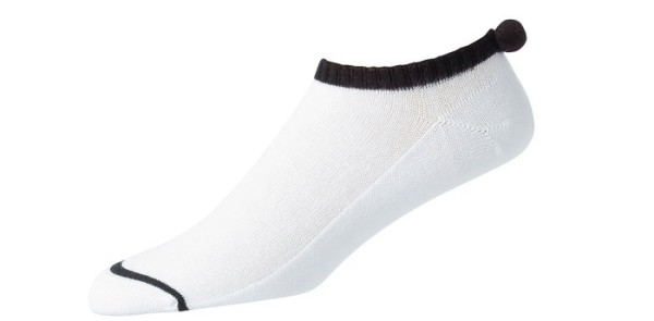 Footjoy ProDry Lightweight Pom-Pom Socken Damen weiß