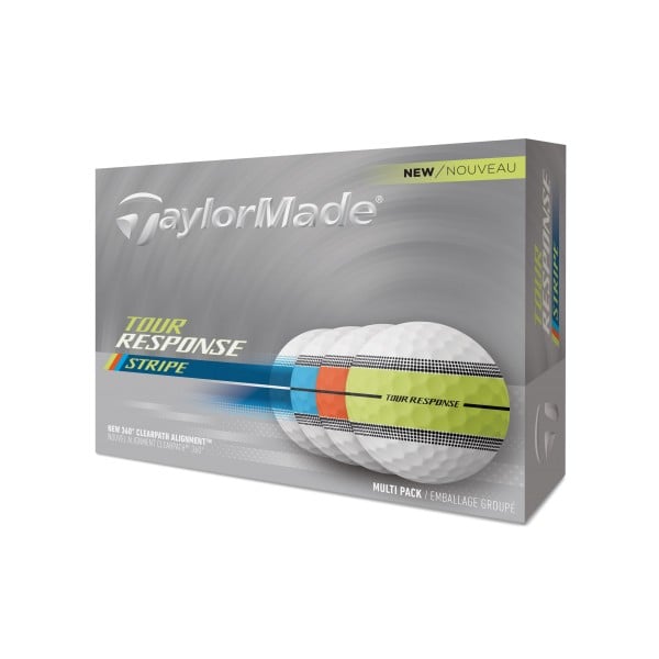 Taylormade TourResponse Stripe 2025 Golfbälle 12Stk.