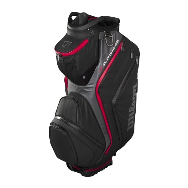 Wilson Staff ALPINE DRY Cartbag schwarz/grau/rot