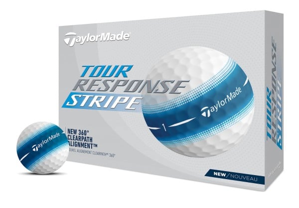 Taylormade TourResponse Stripe 2025 Golfbälle 12Stk.