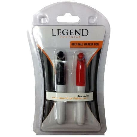 Legend Golfball Marker Stifte 2x