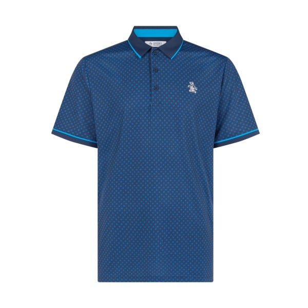 Original Penguin Golf SS ENG. NOVELTY GRAPHIC Polo Herren