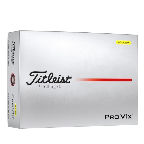 Titleist ProV1x Golfbälle 2025 12Stk.