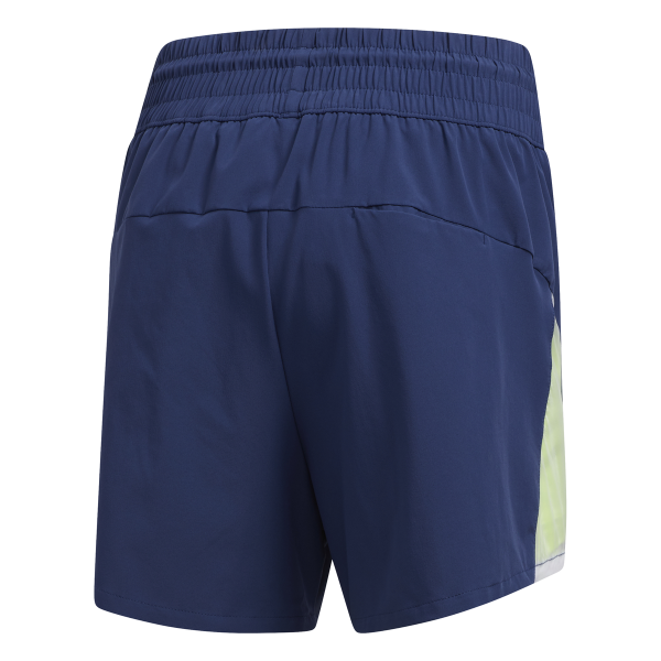 adidas Pull-On Colorblock Shorts Damen blau M