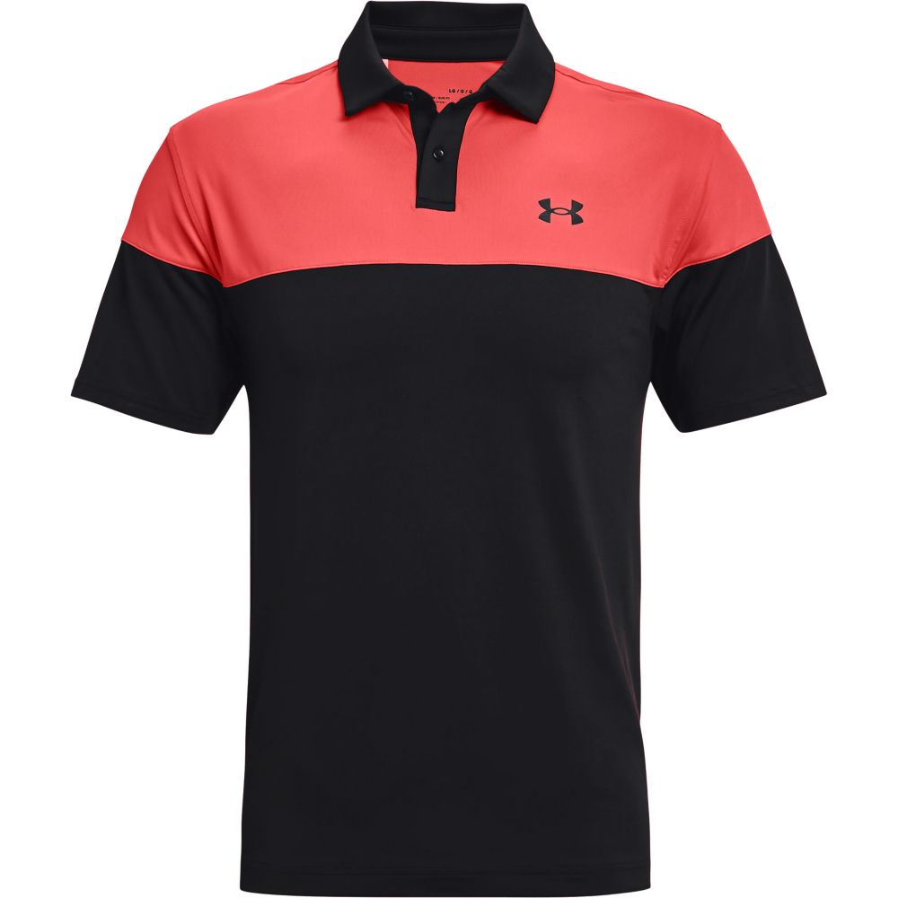 men's ua t2g blocked polo