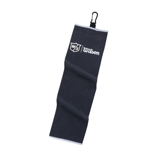 Wilson Staff Tri-Fold Handtuch schwarz