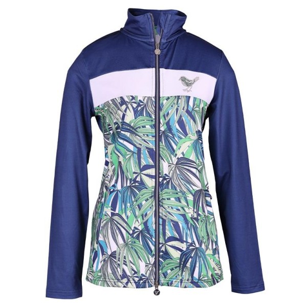 Girls Golf Exotic Jungle Powerstretchjacke Damen