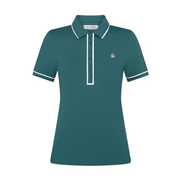 Original Penguin VERONICA Performance Polo Damen L navy/lila