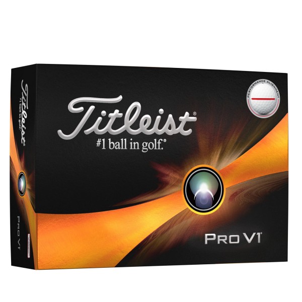 Titleist Pro V1 Performance Alignment Golfbälle 12 Stk.