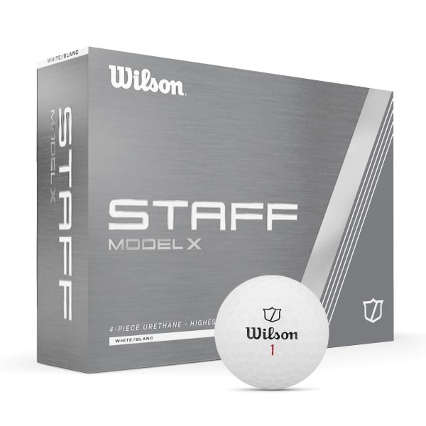 Wilson Staff Staff Model X GOLFBÄLLE 12STK. weiss