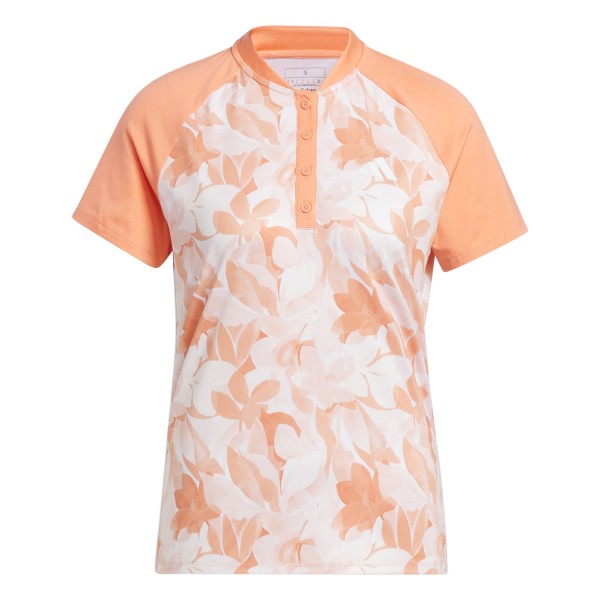 adidas Floral Polo Damen XS hellorange