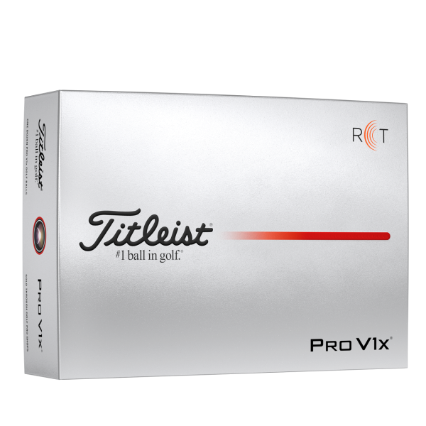 Titleist ProV1x RCT Golfbälle 2025 12Stk.