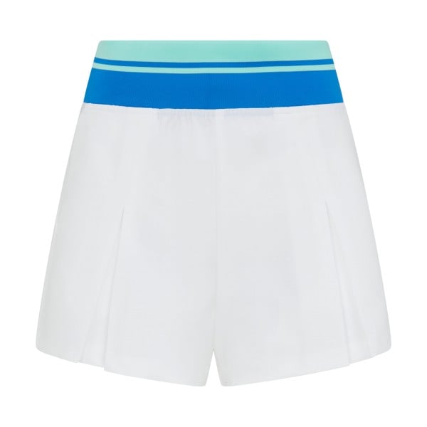 Original Penguin Golf HIGH WAIST Colorblock Short Damen L weiss